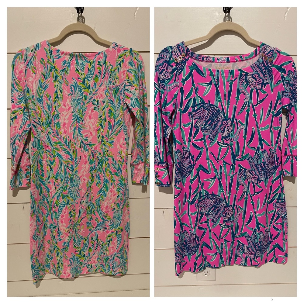 Bundle of 2 Lilly Pulitzer Dresses XS excellent condition